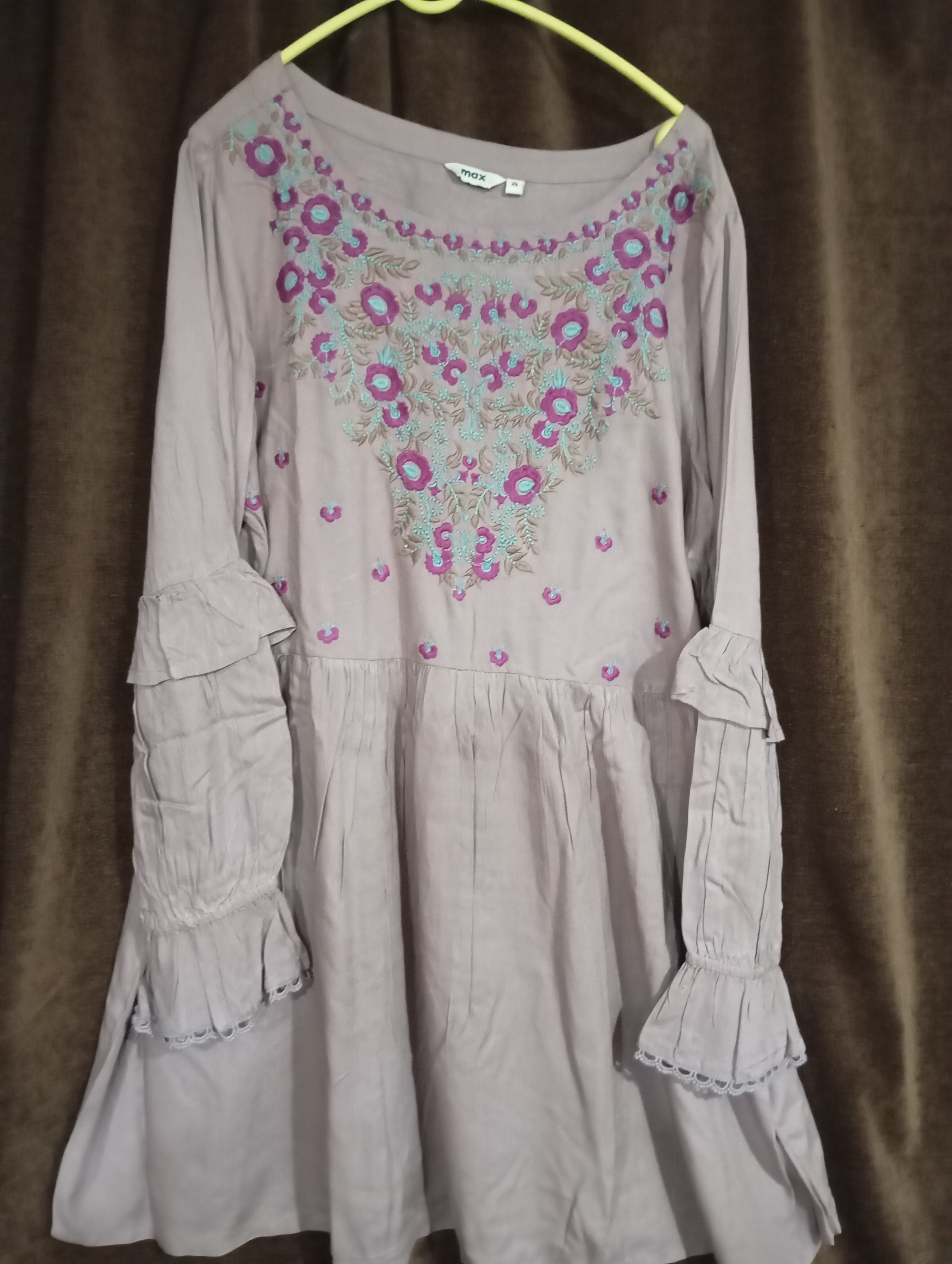 Western Max Embroidery Kurti